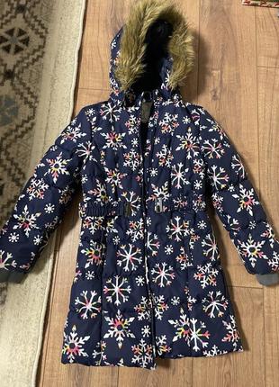 Куртка для девочки 134 huppa