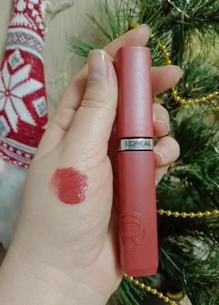 Жидкая матовая помада для губ l’oréal paris infaillible matte resistance 230 - shopping spree