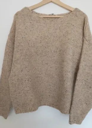 Джемпер пісочного кольору pull and bear розмір s