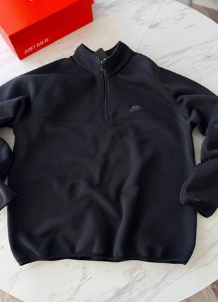 Чоловічий теплий світшот на флісі nike zip fleece