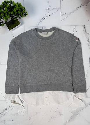 Свитшот moncler maglia girocollo