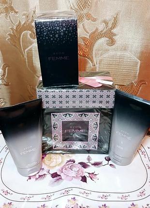 Набор avon femme 50 ml женская парфюмерная вода (эйвон фем)
