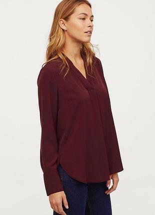 Эллегантная женская блузка свободного кроя