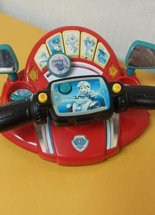 Музичне інтерактивне кермо щенячий патруль vtech 5