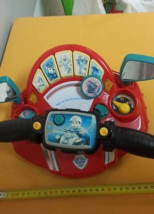 Музыкальный интерактивный руль щенячий патруль vtech 10