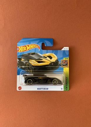 Машинка хот вілс бугатті bugatti bolide hot wheels 2024