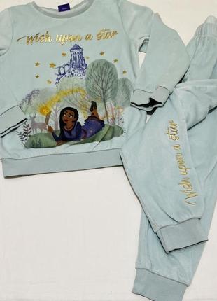 Пижама теплая на девочку нижнее белье детская