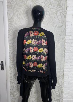 Тонкий кардиган кофта шовк і ангора ted baker, l