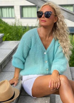 Оверсайз кардиган на ґудзиках