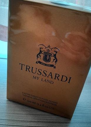 Туалетна вода trussardi my land