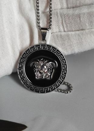 Подвеска,кулон, цепочка медуза горгона,золото или серебро 💫