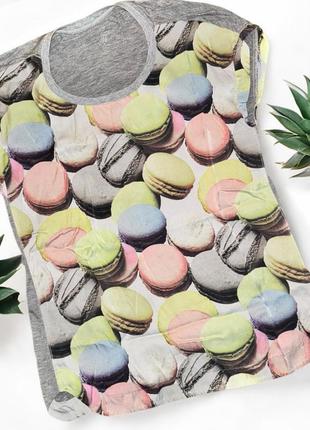 Р. 44-46/s-m футболка-блуза macaron