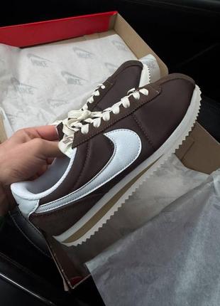 Женские кроссовки кеды найк nike cortez