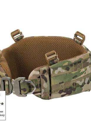 Тактичний пояс m-tac war belt armor tegris d-ring cobra - multicam xs-s