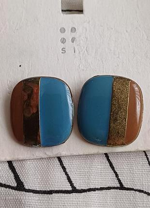 Сережки кераміка