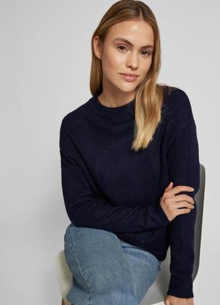 100% мериносова вовна светр базовий