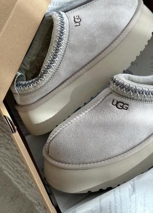 Угги уггі угг агг ugg tasman platform light grey