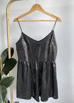 Комбинезон с блестками h&m