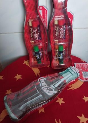 Набір бальзамів для губ coca cola,fanta,sprite
