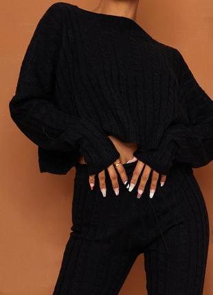 Светр укорочений оверсайз plt