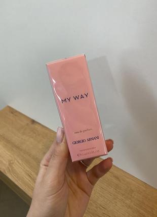 Оригинальный парфюм парфюмированная вода my way giorgio armani