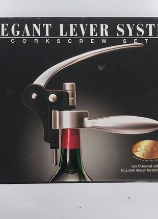 Штопор latelier pour le vin, набор винных инструментов, франция. оригинальный.новий.