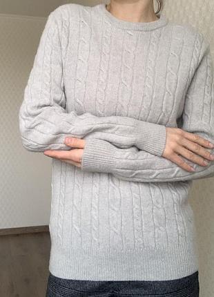 Шерстяной свитер howick в косы