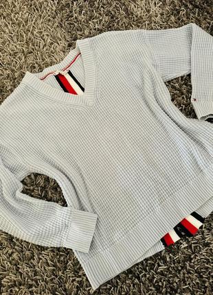 Красивый вязаный свитер tommy hilfiger, оригинал!