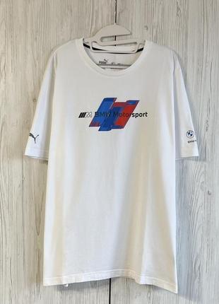 Футболка puma bmw motorsport logo tee 531196 01 life tee