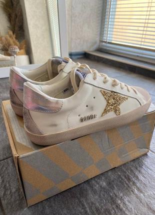 Кеди golden goose золота зірка