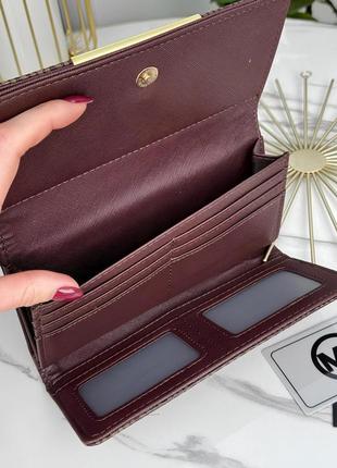 Женский кошелек michael kors большой двойной