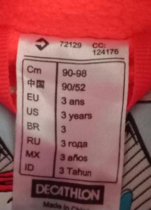 Комбинезон лыжный decathlon 3-4 года4 фото