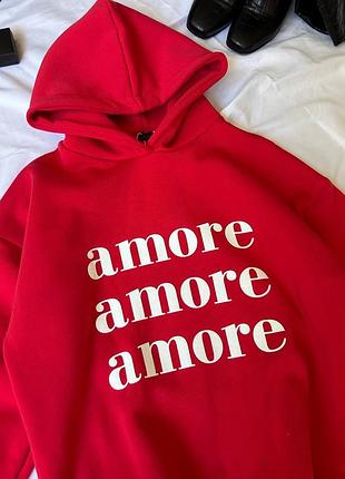 Тепленькое женское худи 6