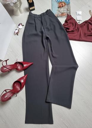 Брюки с защелками fashion