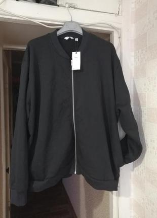 Бомбер на флисе next 4xl новый