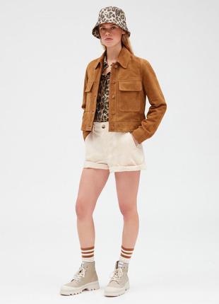 Claudie pierlot коротка замшева куртка