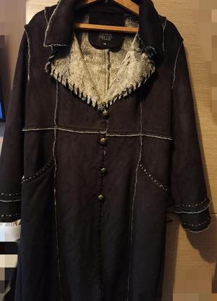 Дубленка искусственная, легкая..rino &pelle