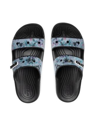 Crocs
шлепанцы WHITE crocs teedye 207283 черный