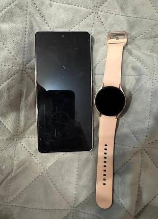 Смарт-часы samsung galaxy watch 5  и смартфон samsung galaxy a73 5g 8/256gb