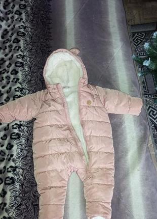 Зимний комбинезон для девочки