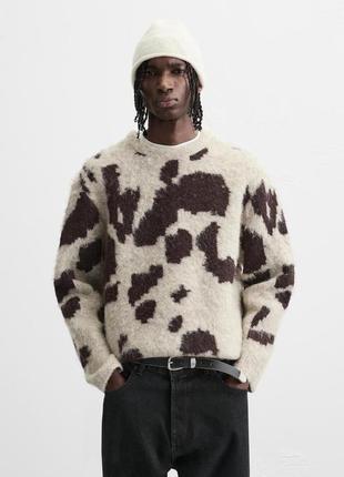Светр чоловічий з начосом zara new