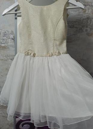 Сукня святкова з пишною спідницею на 5 років2 фото