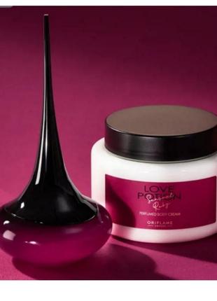 Парфумований набір вода і крем для тіла love potion sensual ruby
