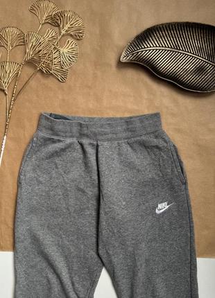 Брюки leopard nike серые