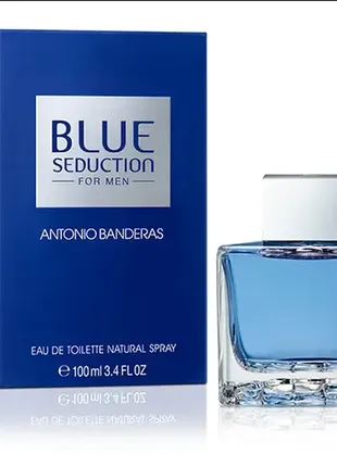 Чоловіча туалетна вода antonio banderas blue seduction for men