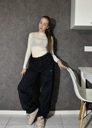 Винтажные женские брюки leopard nike