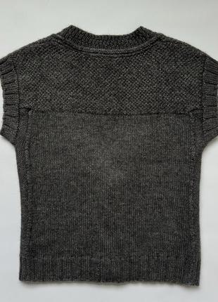 Вінтажна безрукавка 2