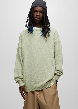 Мужской свитер джемпер свободного кроя pull &amp; bear - m, l