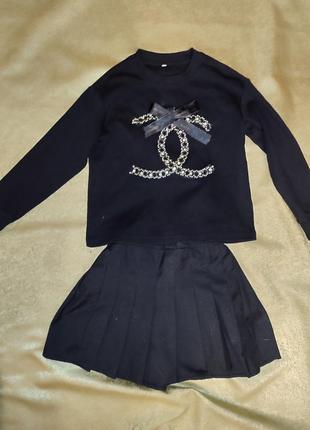 Костюм шанель на девочку