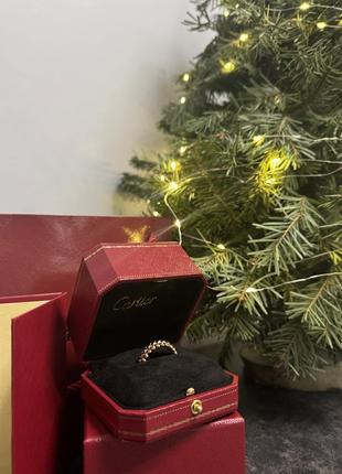 Каблучка clash de cartier кольцо картье клаш
